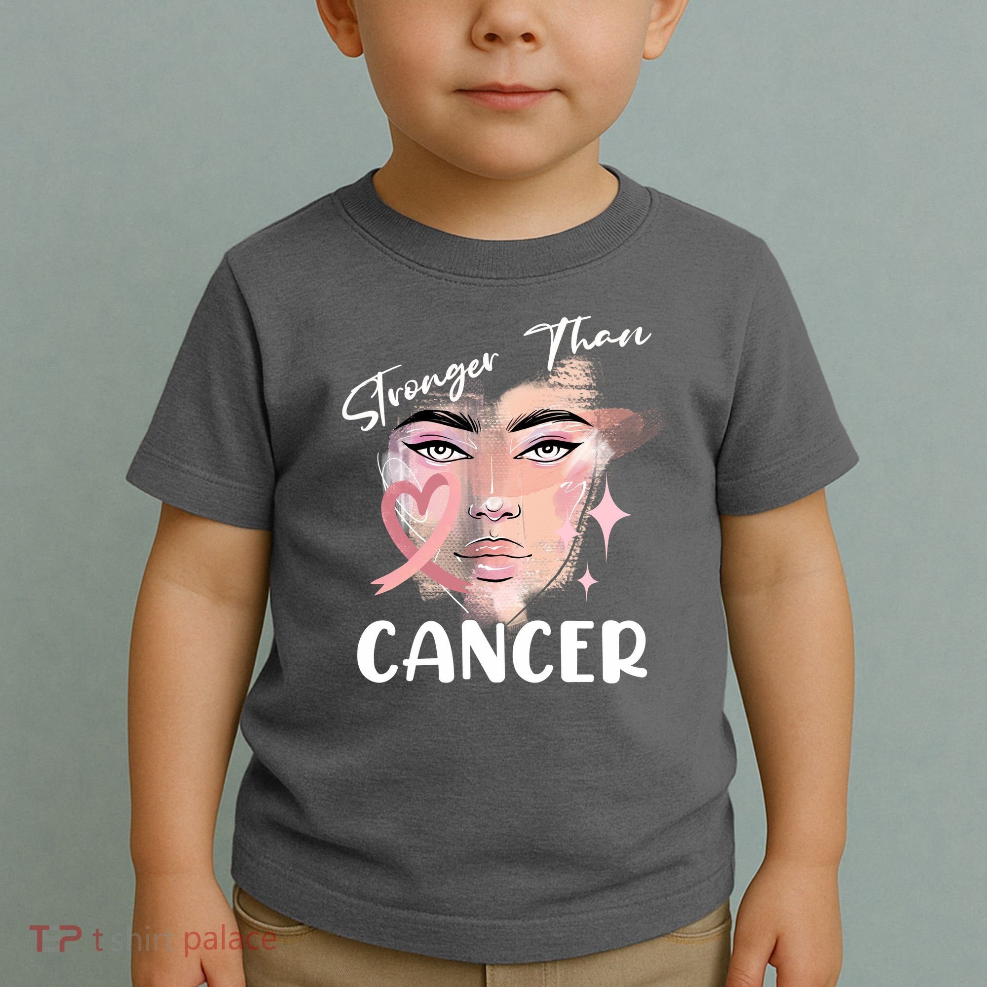 Stronger Than Cancer Girl Toddler T-Shirt