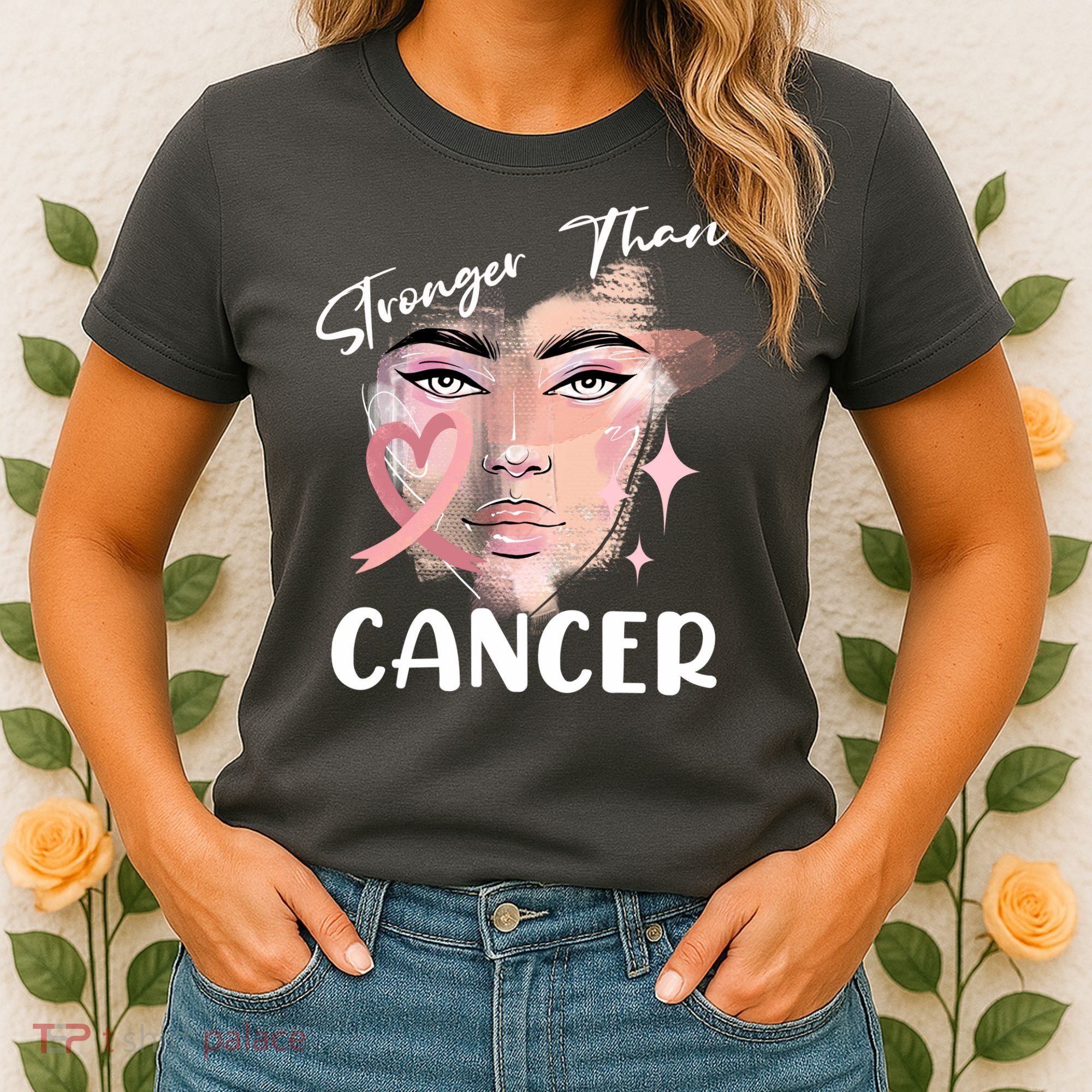 Stronger Than Cancer Girl Women's T-Shirt