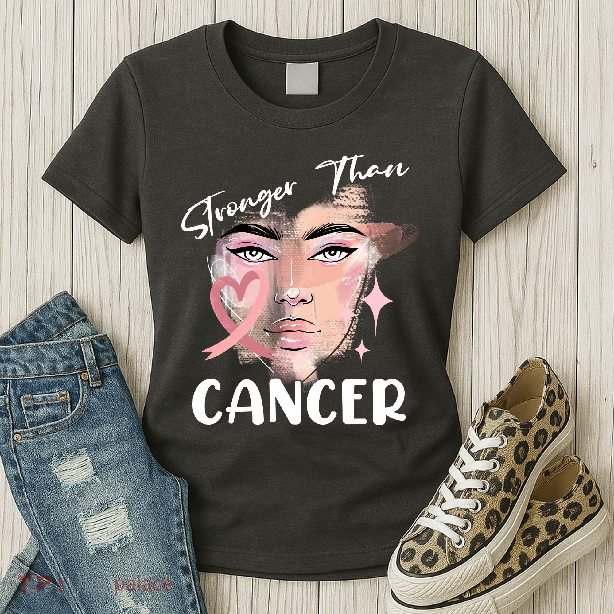 Stronger Than Cancer Girl Women's T-Shirt