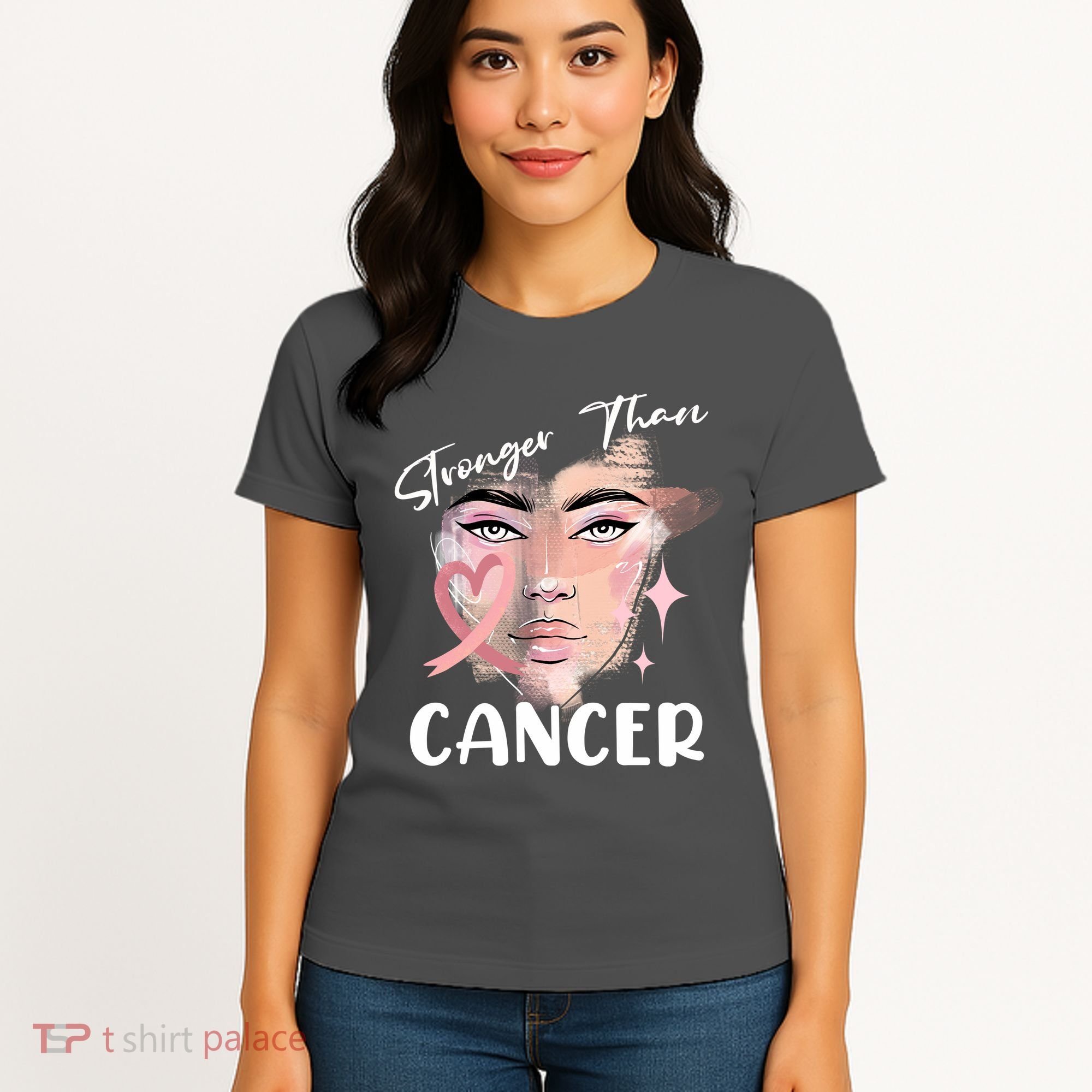 Stronger Than Cancer Girl Women's T-Shirt