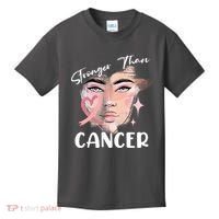 Stronger Than Cancer Girl Kids T-Shirt thumb 0