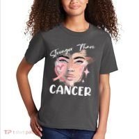 Stronger Than Cancer Girl Kids T-Shirt thumb 2
