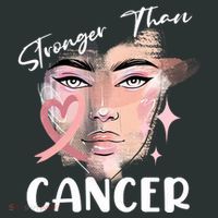 Stronger Than Cancer Girl Kids T-Shirt thumb 4