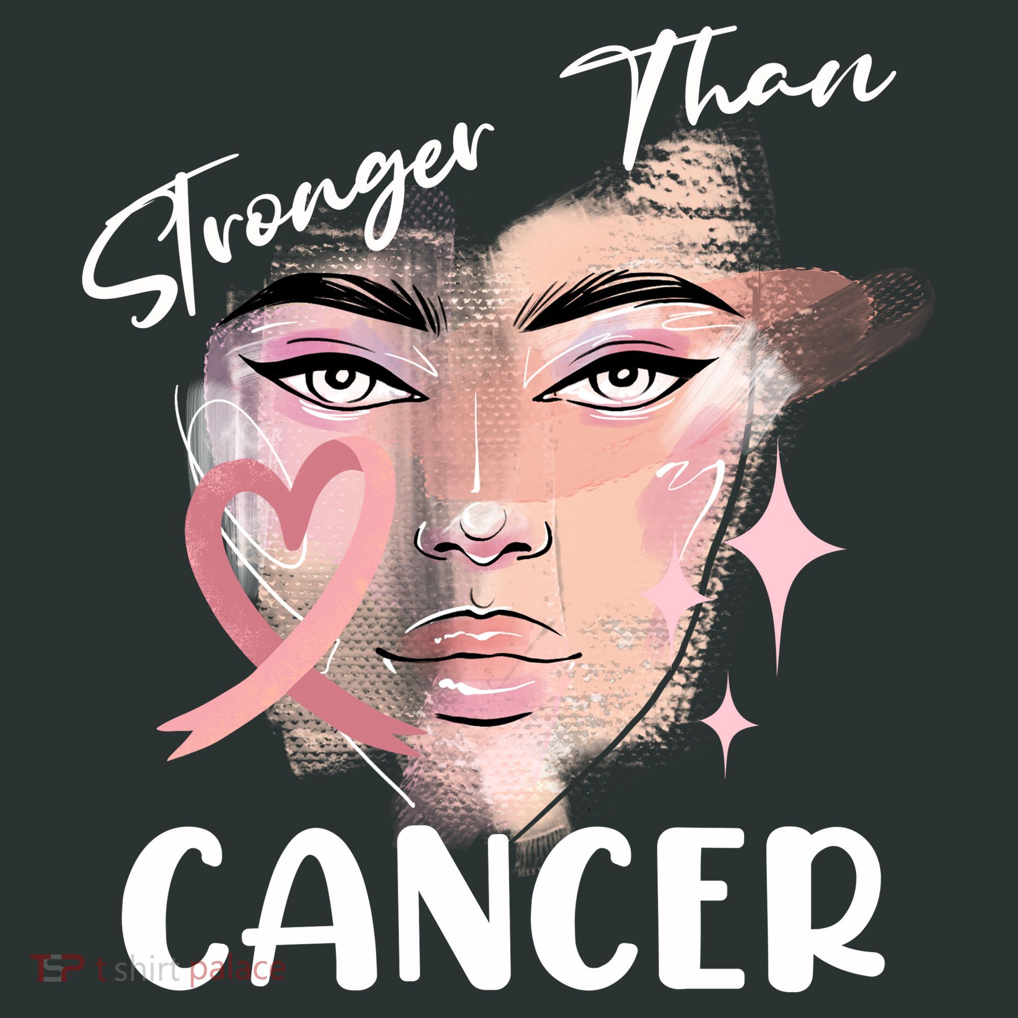 Stronger Than Cancer Girl Kids T-Shirt