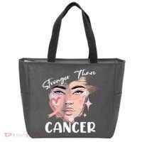 Stronger Than Cancer Girl Tote Bag thumb 0