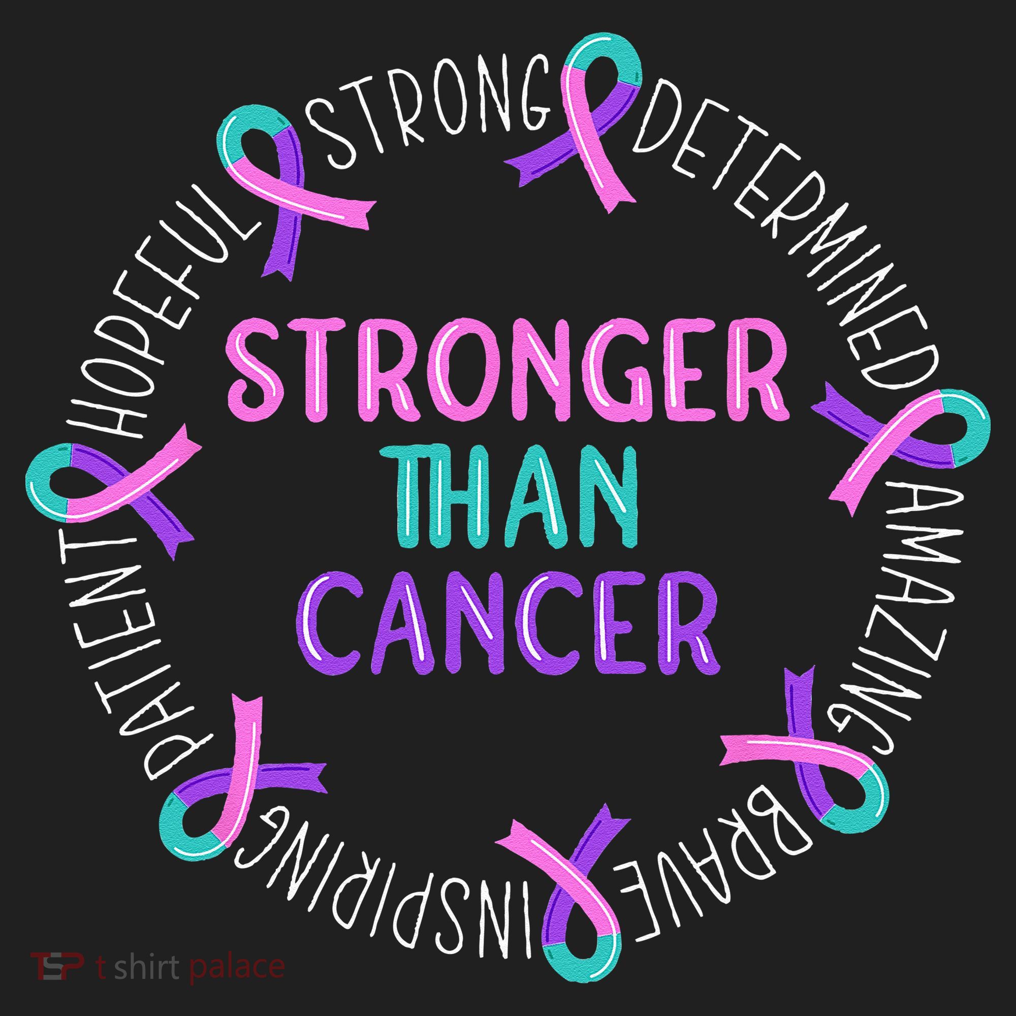 Stronger Than Cancer Thyroid Cancer Beanie