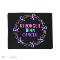 Stronger Than Cancer Thyroid Cancer Mousepad thumb 0