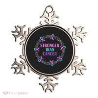 Stronger Than Cancer Thyroid Cancer Ornament thumb 0