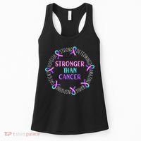 Stronger Than Cancer Thyroid Cancer Women's Tank Top thumb 0