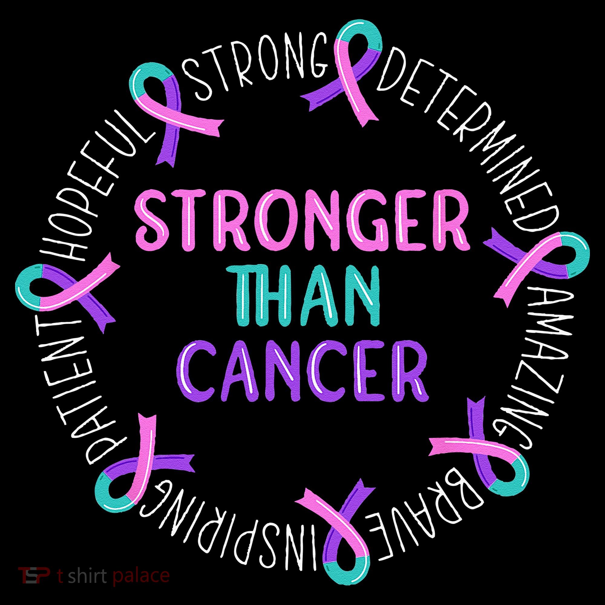 Stronger Than Cancer Thyroid Cancer Women's Tank Top