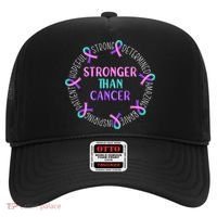Stronger Than Cancer Thyroid Cancer Hat thumb 0