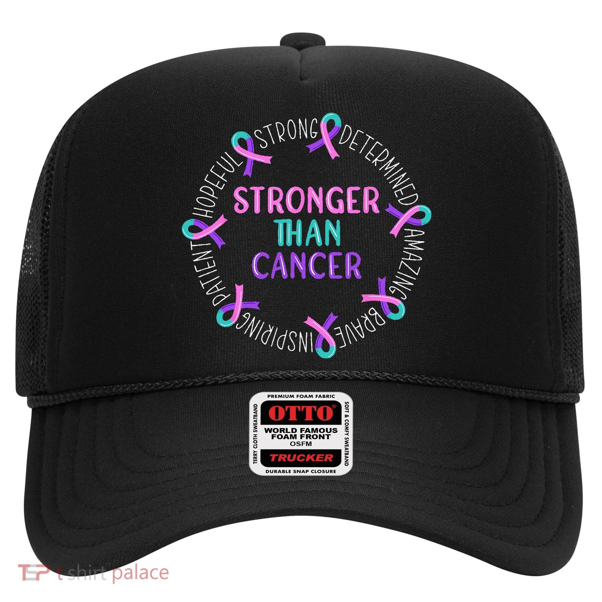 Stronger Than Cancer Thyroid Cancer Hat