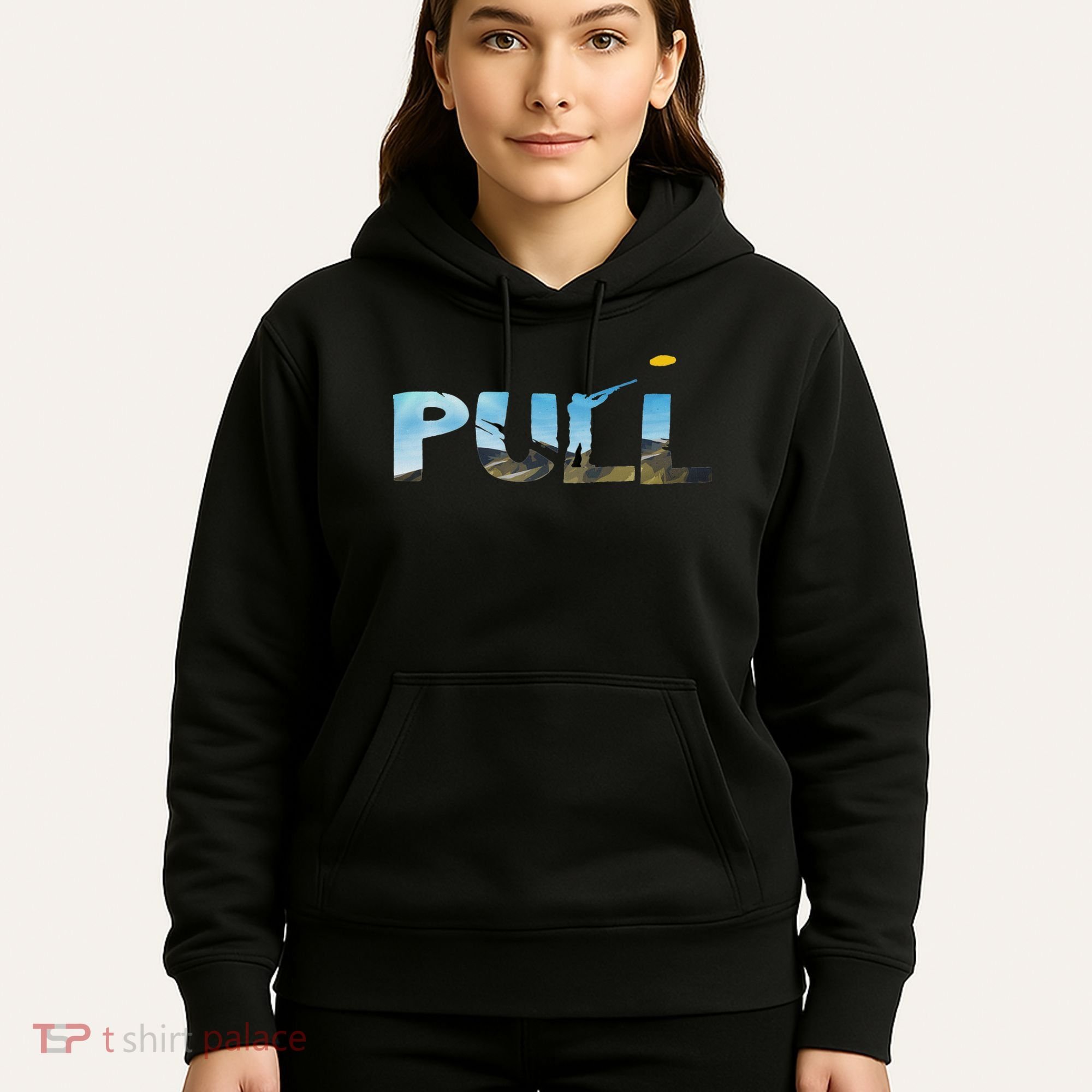 Skeet Trap Clay Pull Skeet Shooting Shooter Clay Shooting Hoodie