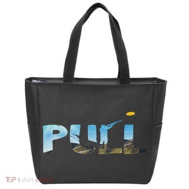 Skeet Trap Clay Pull Skeet Shooting Shooter Clay Shooting Tote Bag