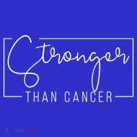 Stronger Than Cancer Pink Ribbon Breast Cancer Awareness Gift Sweatshirt thumb 3