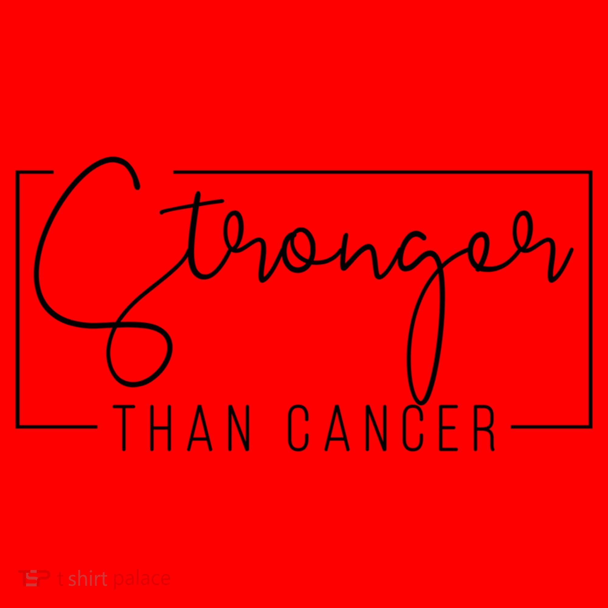 Stronger Than Cancer Pink Ribbon Breast Cancer Awareness Gift Santa Hat
