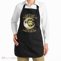 Sativa To Change The Things I Can Indica Accept The Things Apron thumb 2