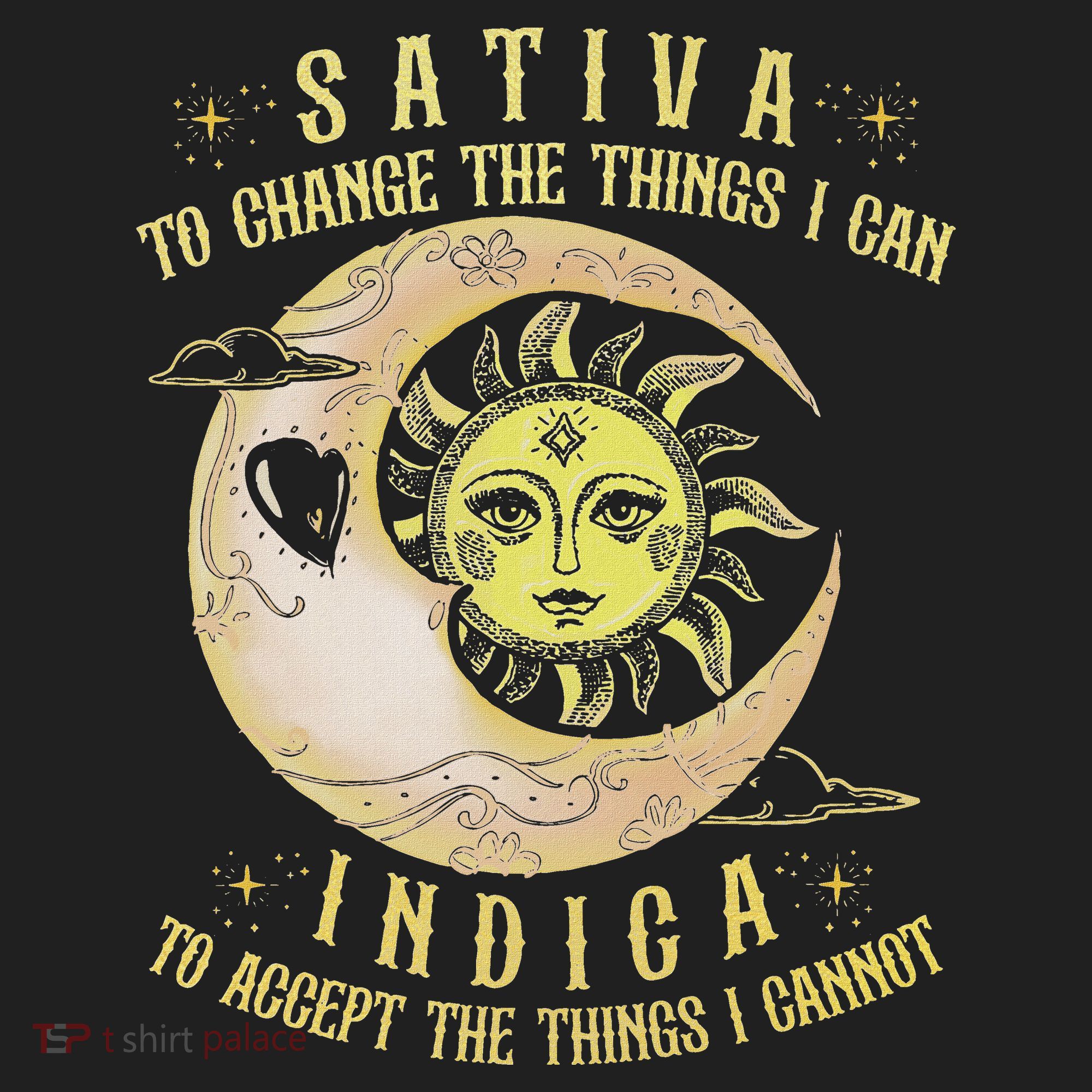 Sativa To Change The Things I Can Indica Accept The Things Beanie