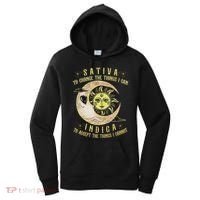 Sativa To Change The Things I Can Indica Accept The Things Women's Hoodie thumb 0