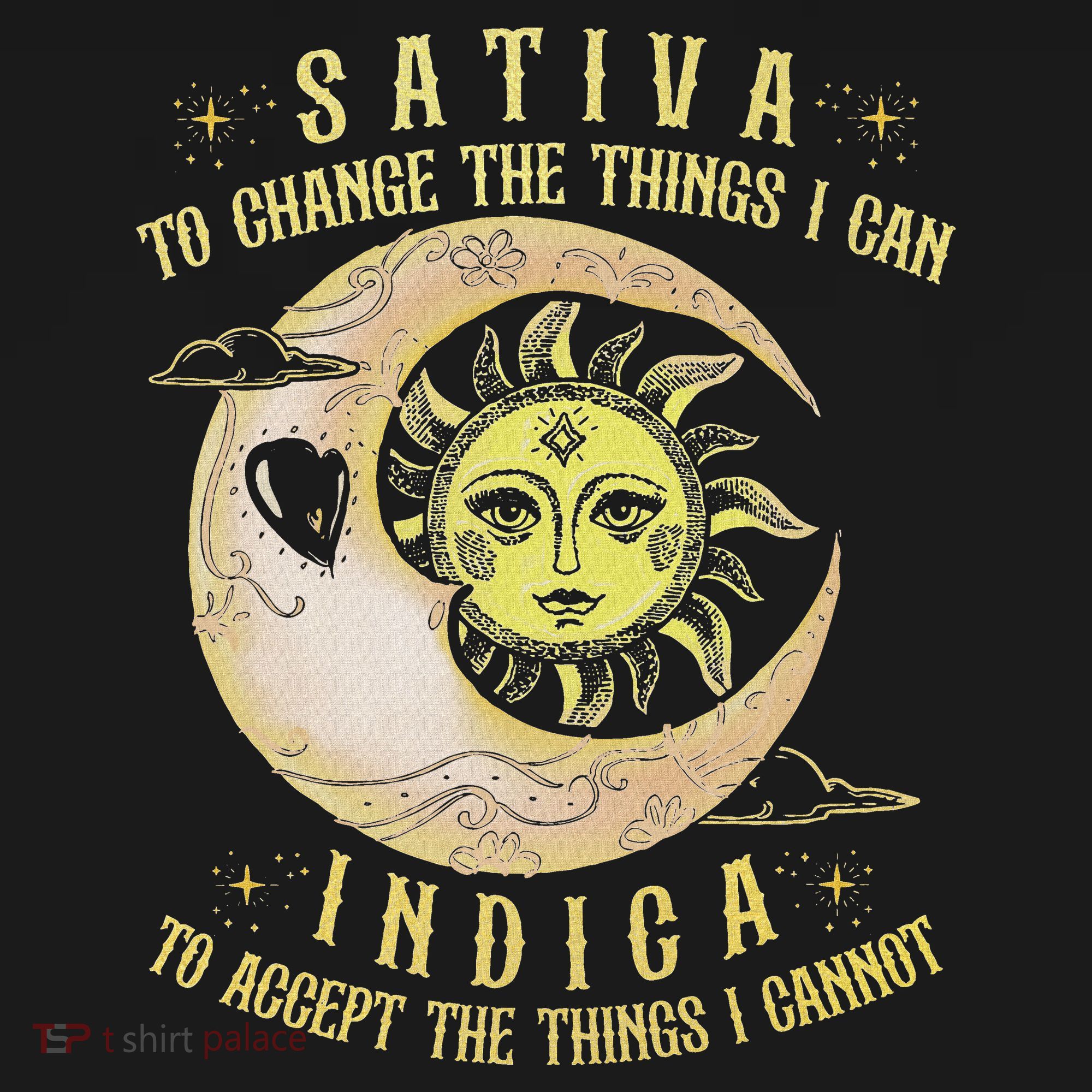 Sativa To Change The Things I Can Indica Accept The Things Mousepad