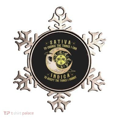 Sativa To Change The Things I Can Indica Accept The Things Ornament