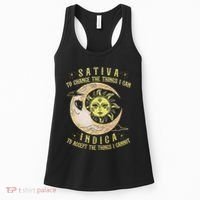 Sativa To Change The Things I Can Indica Accept The Things Women's Tank Top thumb 0