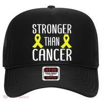 Stronger Than Cancer Sarcoma Cone Bladder Yellow Ribbon Gift Great Gift Hat thumb 0