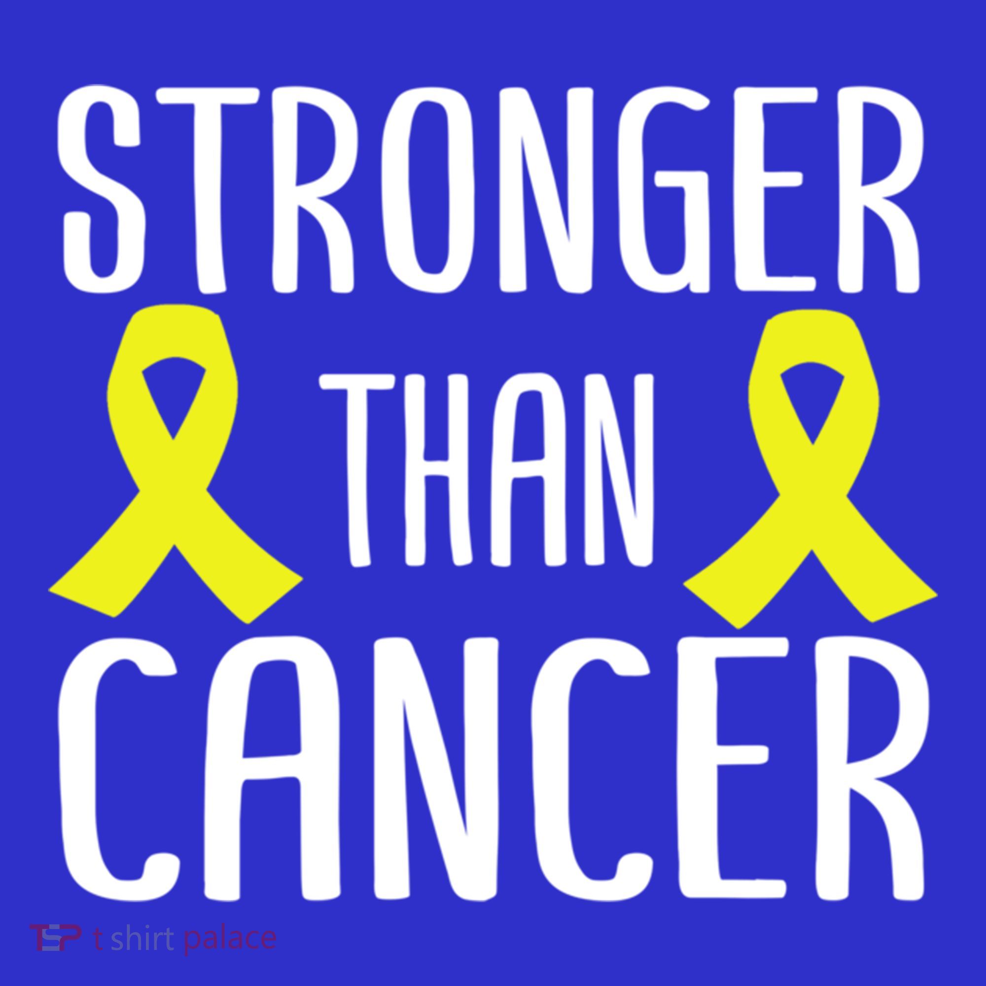Stronger Than Cancer Sarcoma Cone Bladder Yellow Ribbon Gift Great Gift Hoodie