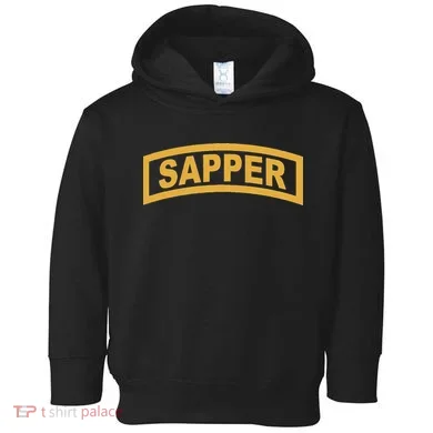 Sapper Tab Combat Engineer Toddler Hoodie