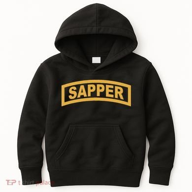 Sapper Tab Combat Engineer Kids Hoodie