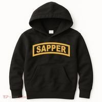 Sapper Tab Combat Engineer Kids Hoodie thumb 0