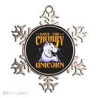 Save The Chubby Unicorn Gift Ornament thumb 0