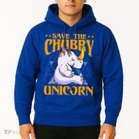 Save The Chubby Unicorn Gift Hoodie thumb 2