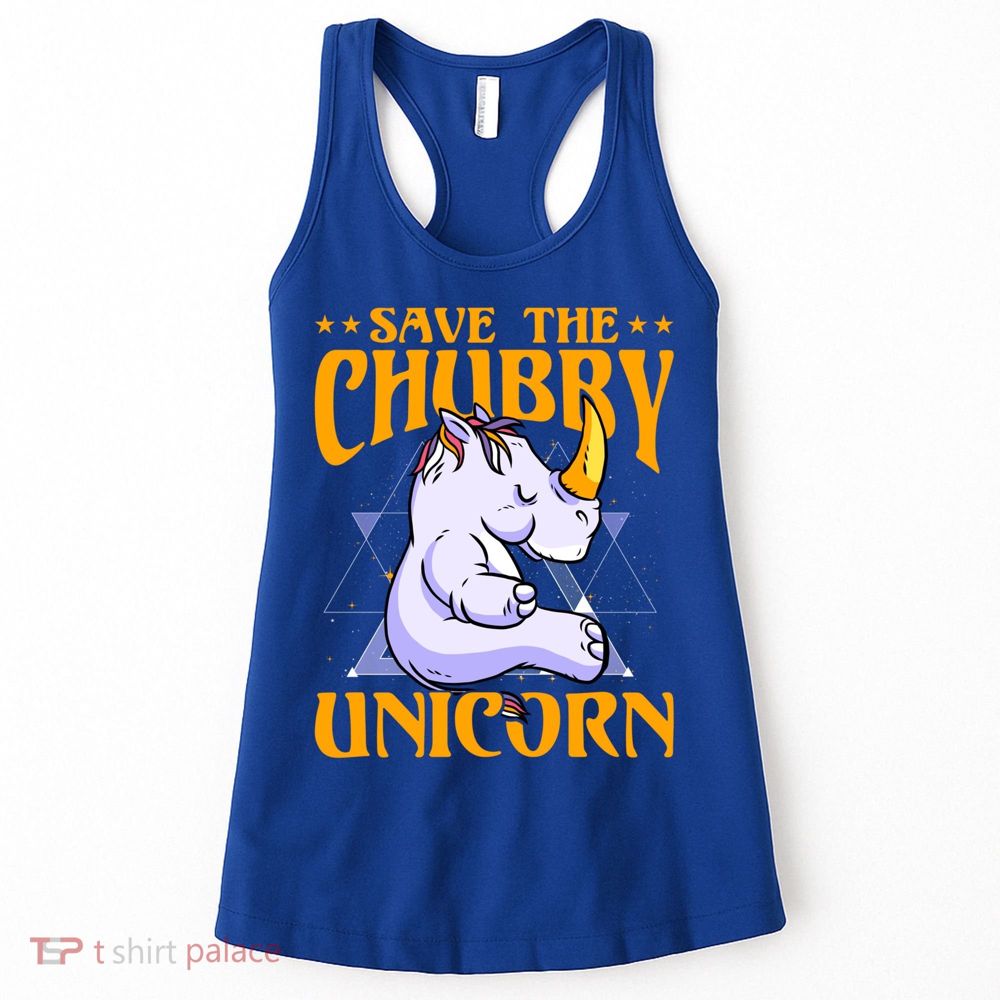 Save The Chubby Unicorn Gift Women's Tank Top