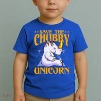 Save The Chubby Unicorn Gift Toddler T-Shirt thumb 2