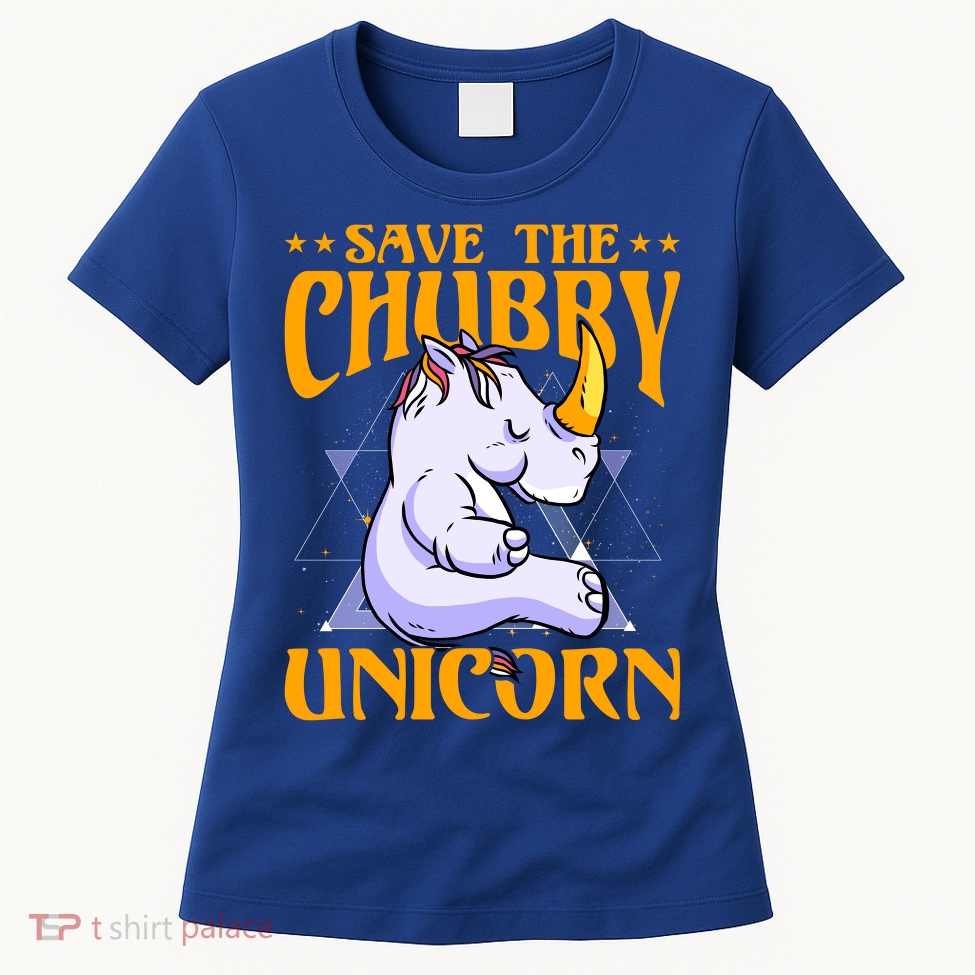 Save The Chubby Unicorn Gift Women's T-Shirt