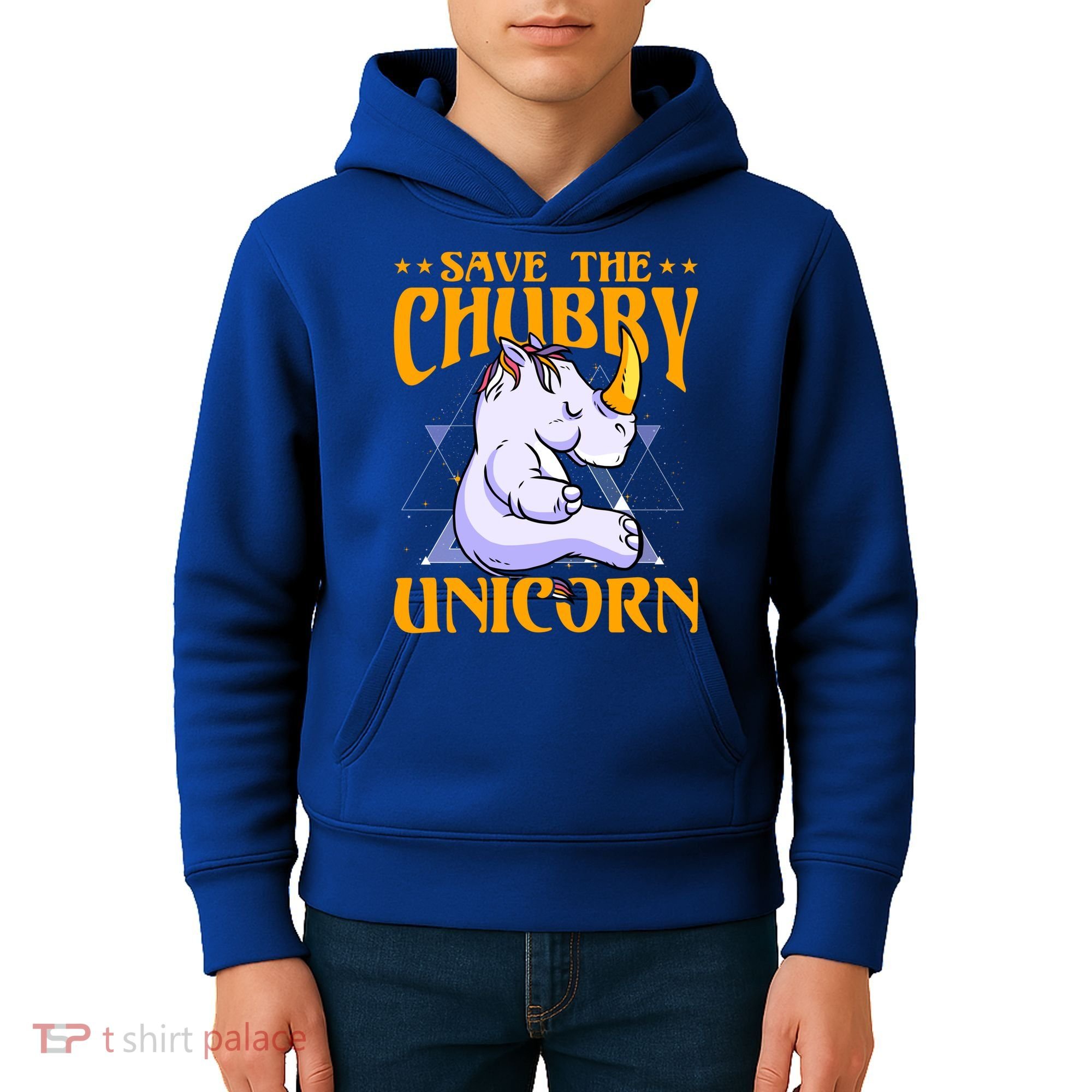 Save The Chubby Unicorn Gift Kids Hoodie
