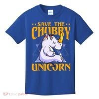 Save The Chubby Unicorn Gift Kids T-Shirt thumb 0