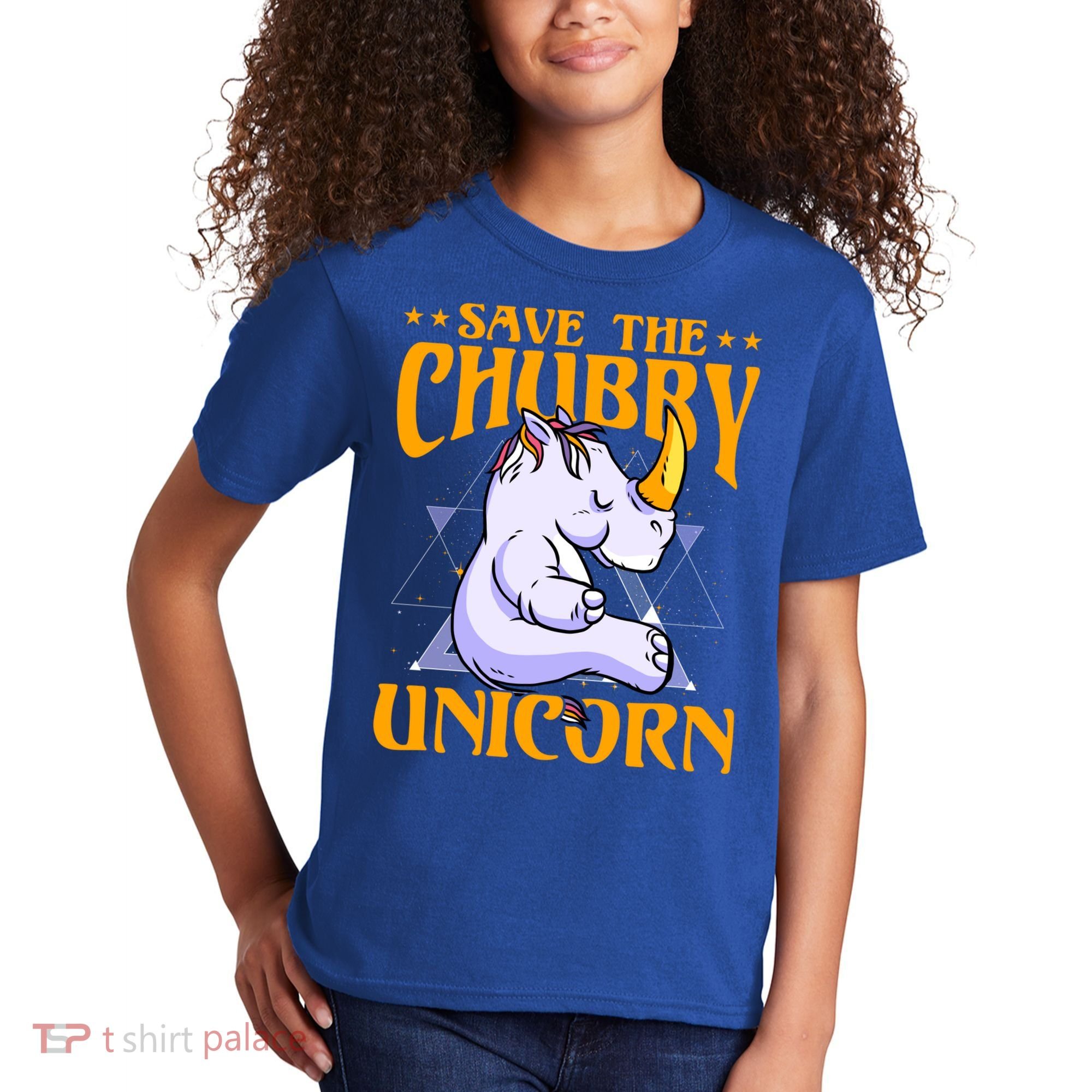 Save The Chubby Unicorn Gift Kids T-Shirt