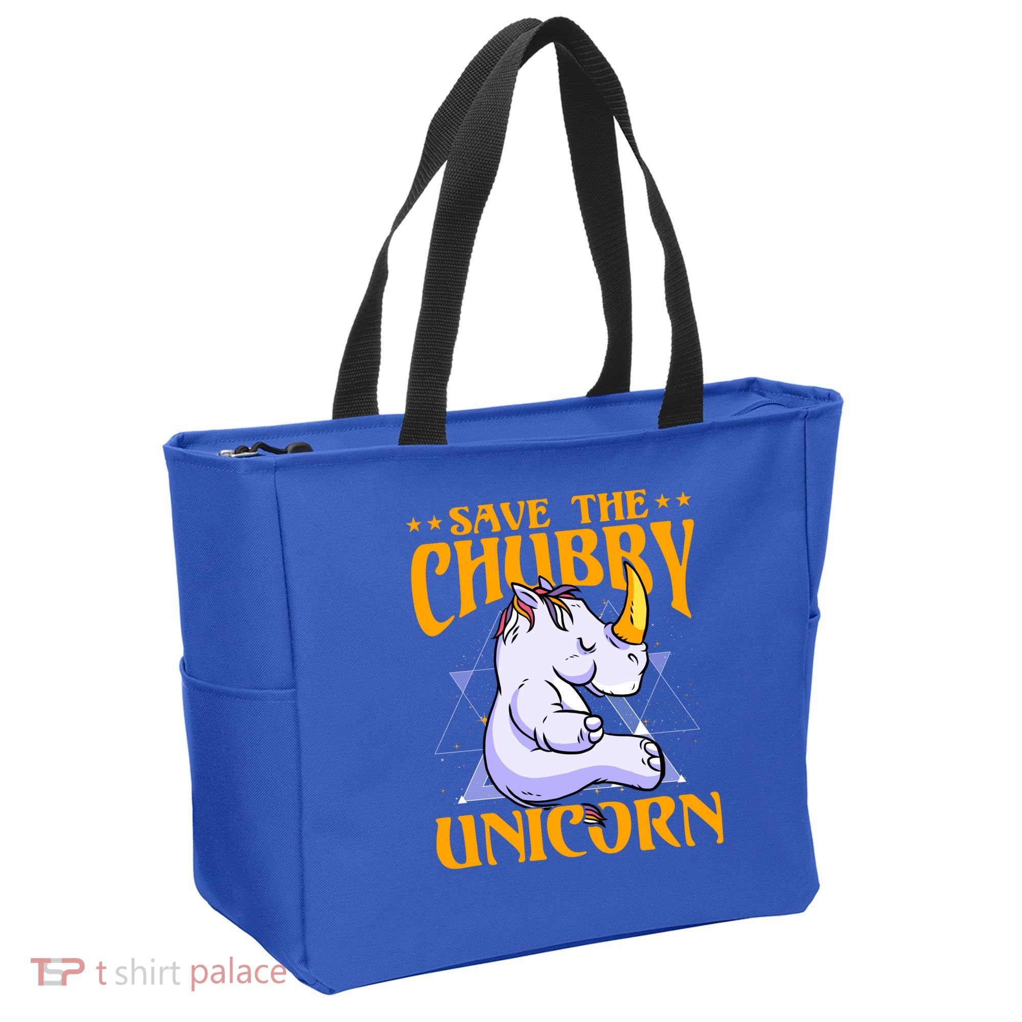 Save The Chubby Unicorn Gift Tote Bag
