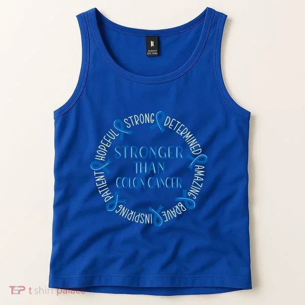 Stronger Than Colon Cancer Gift Tank Top