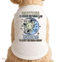 Sativa To Change The Things I Can Indica Cannabis Weed Sun Moon 420 Day Doggie Tank thumb 0