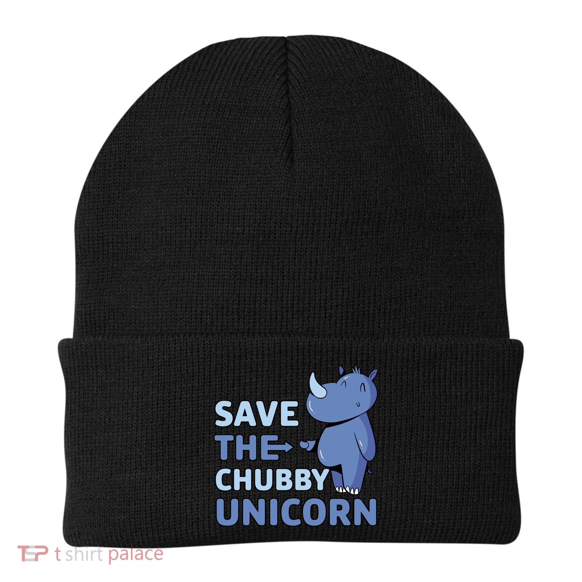 Save The Chubby Unicorn Gift Beanie