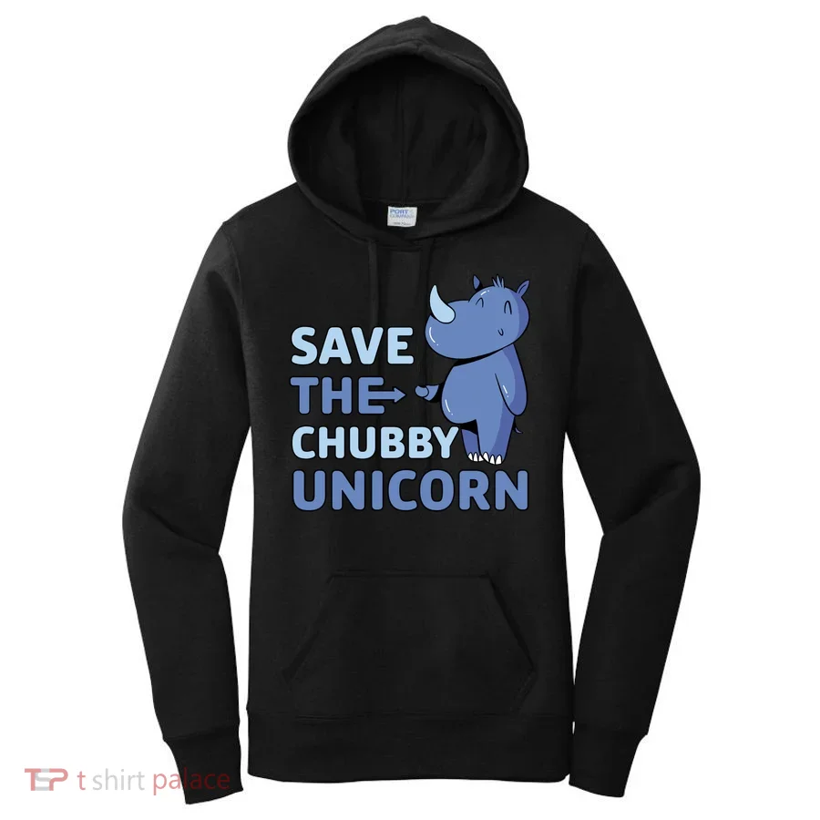 Save The Chubby Unicorn Gift Women's Hoodie