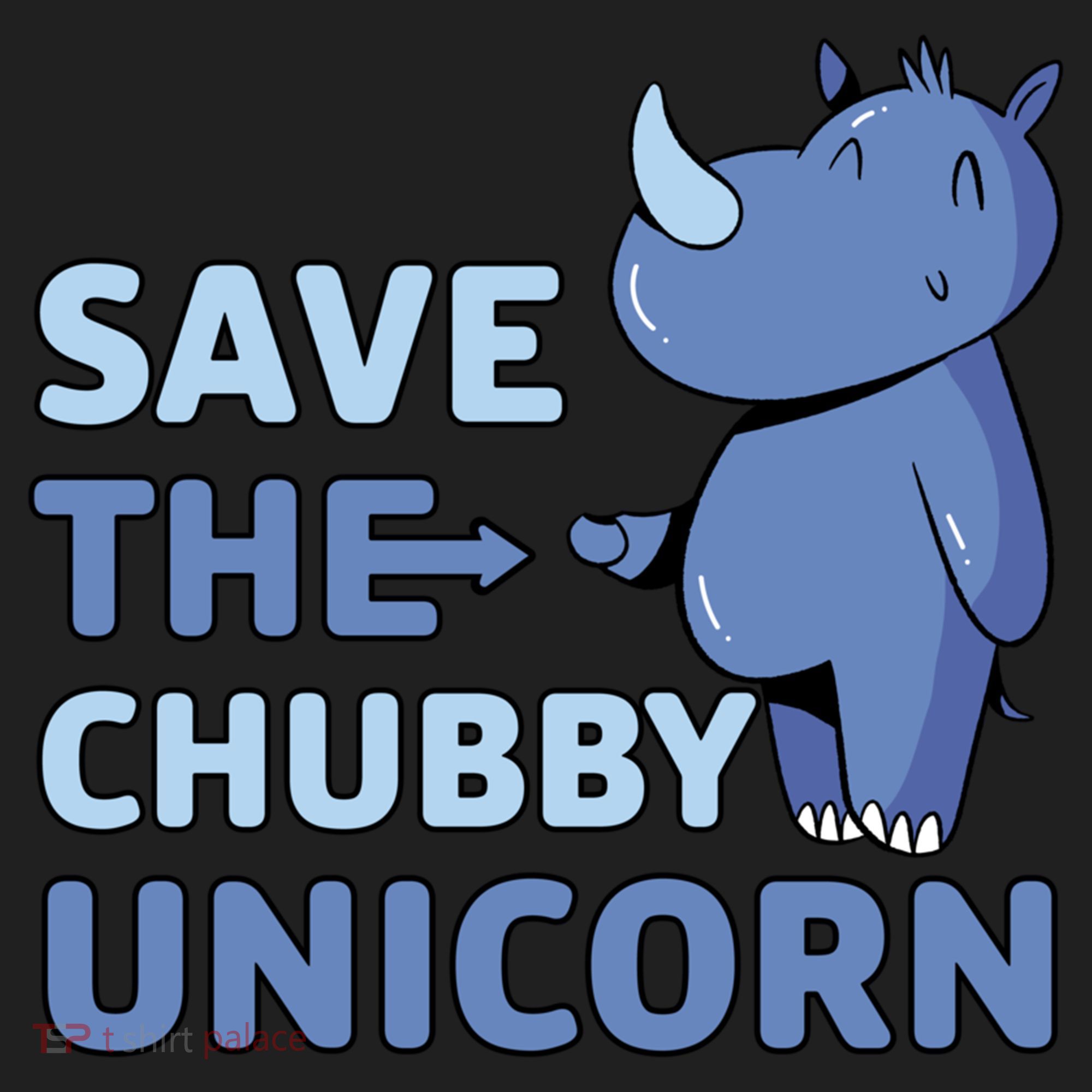 Save The Chubby Unicorn Gift Golf Towel