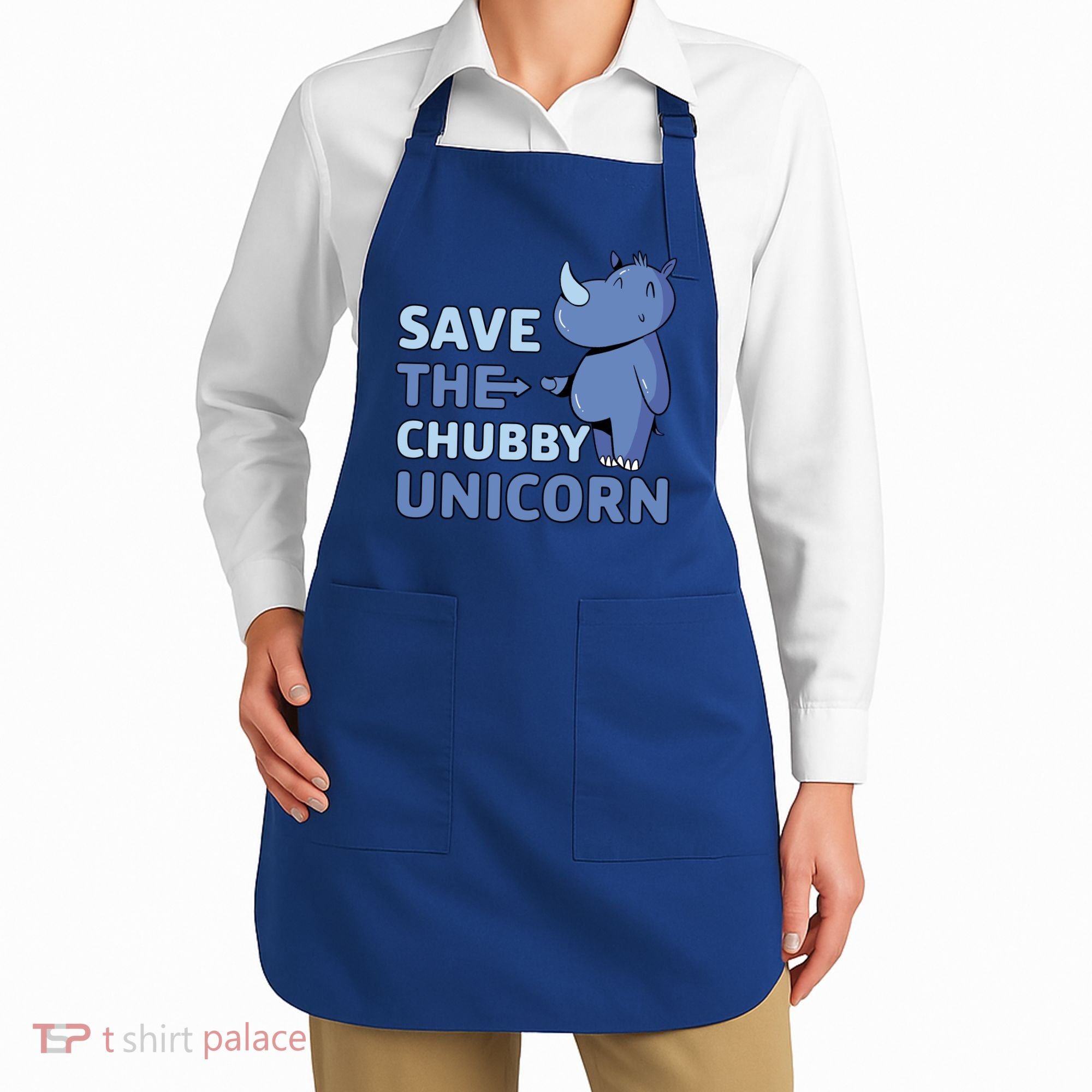 Save The Chubby Unicorn Gift Apron