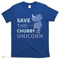 Save The Chubby Unicorn Gift T-Shirt thumb 0