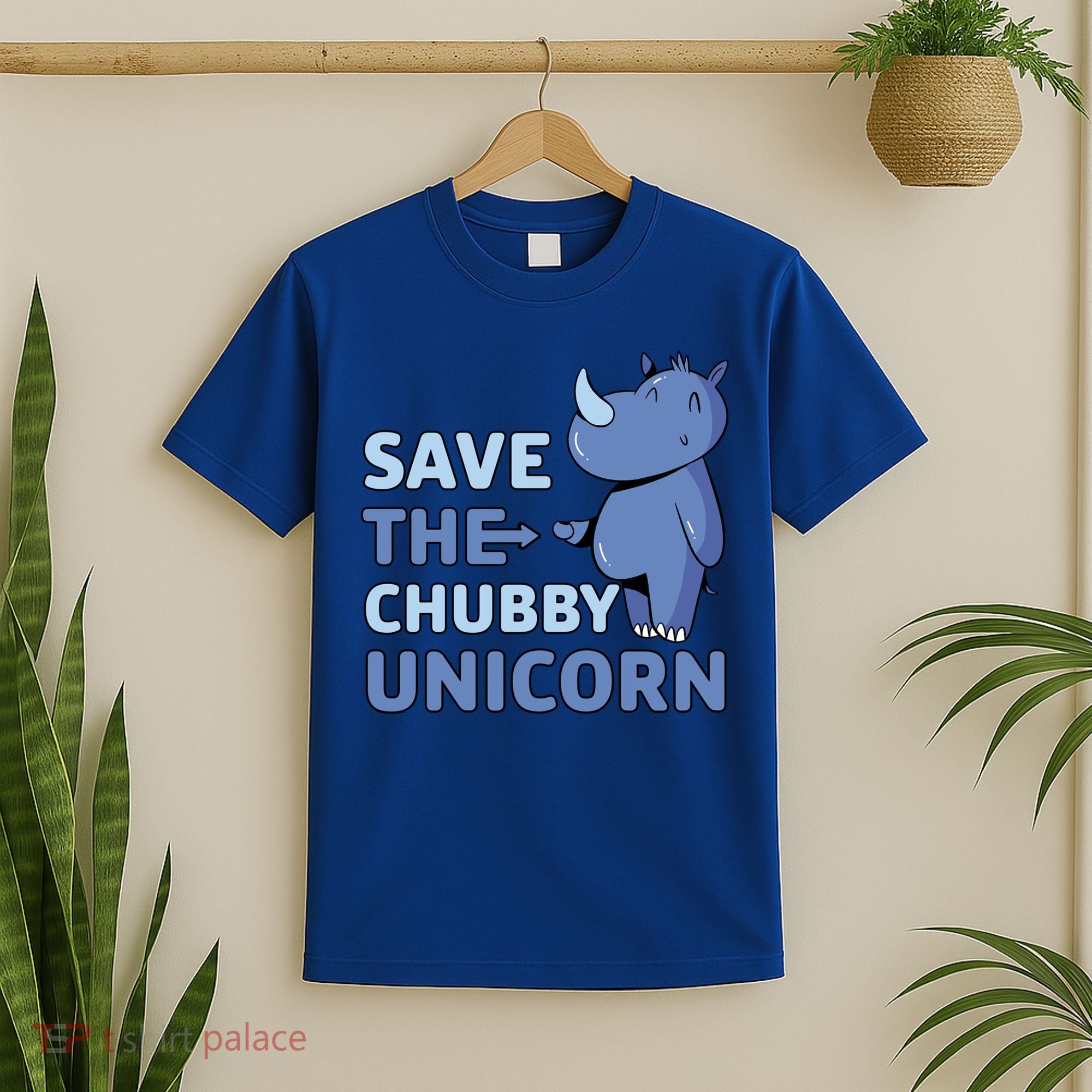 Save The Chubby Unicorn Gift T-Shirt