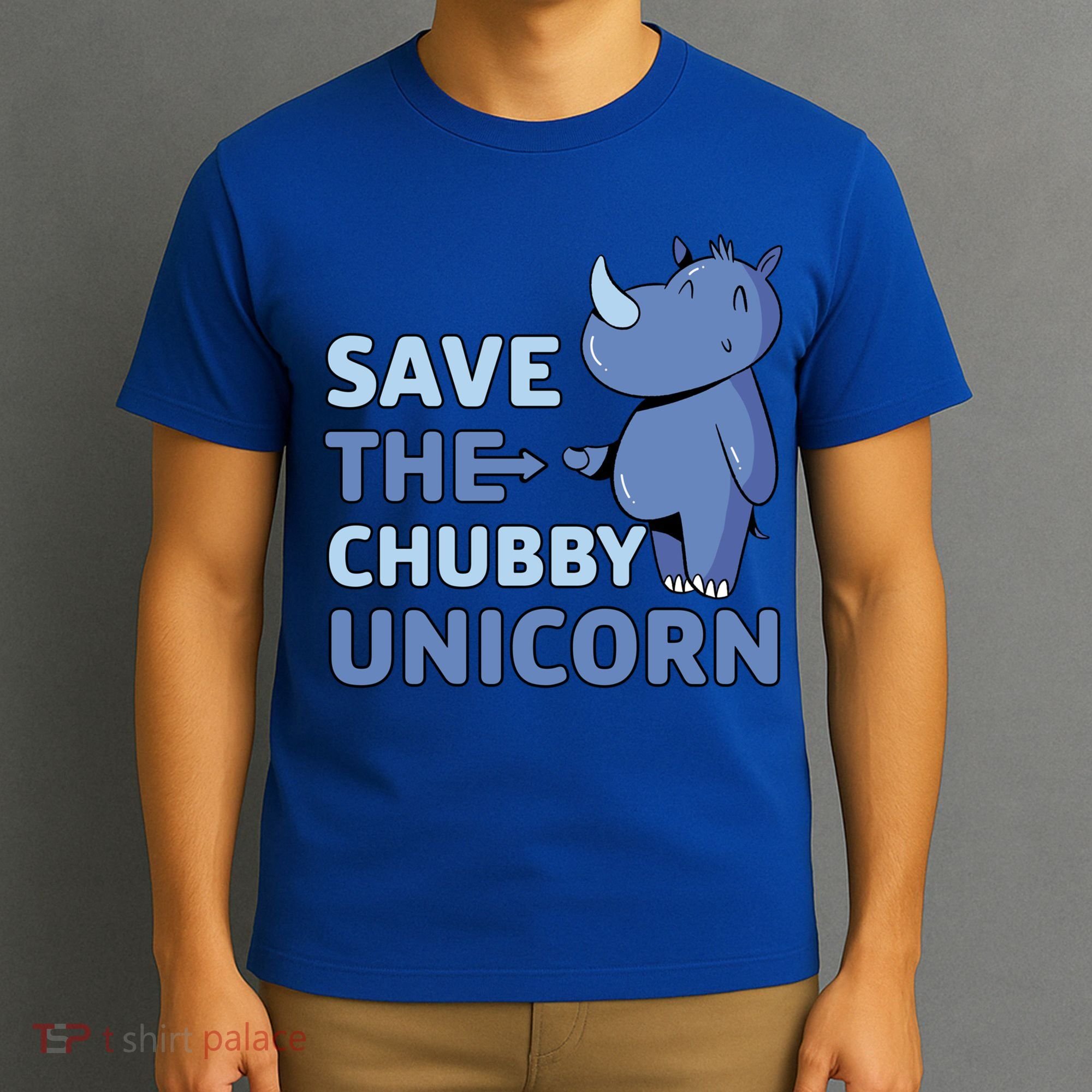 Save The Chubby Unicorn Gift T-Shirt
