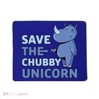 Save The Chubby Unicorn Gift Mousepad thumb 0